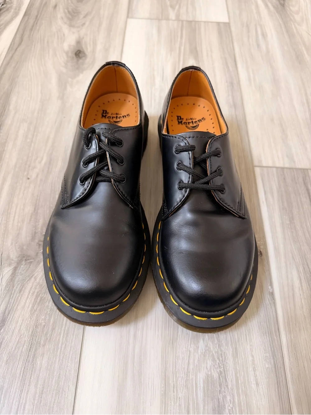 Dr. Martens 1461 W Black Smooth Leather Shoes Women’s US 7
